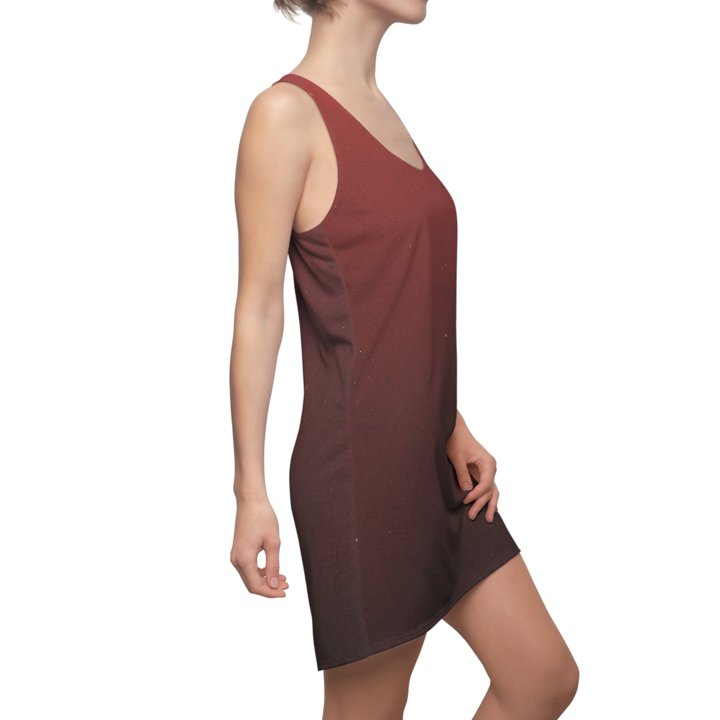 Cosmic Vibe Women's Racerback Dress - Perfect for Summer Parties & Festivals