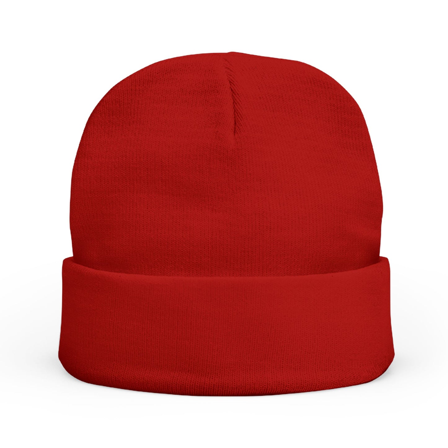 Cozy Knit Beanie with 'Blend America' Embroidery, Winter Accessory, Holiday Gift, Beanie for All Seasons, Stylish Warmth