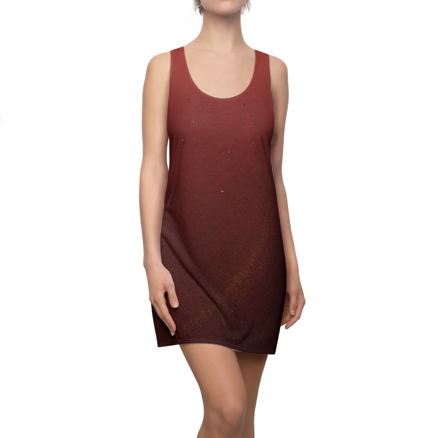 Cosmic Vibe Women's Racerback Dress - Perfect for Summer Parties & Festivals