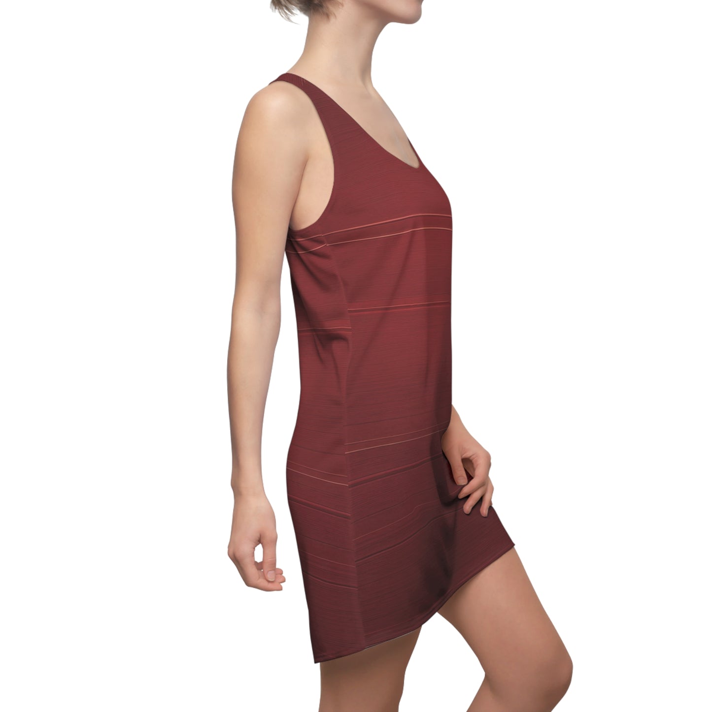Red Line Elegance Racerback Dress