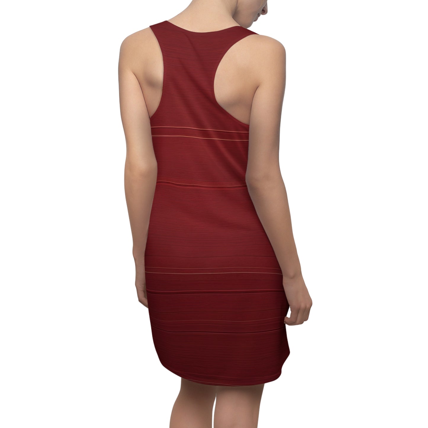 Red Line Elegance Racerback Dress