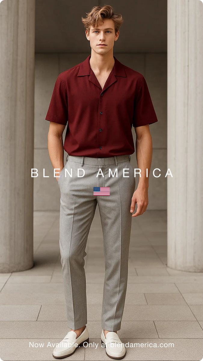 Men's Copper Red Hawaiian Shirt – Breezy Summer Vibes for Beach Days, Vacations & Luaus