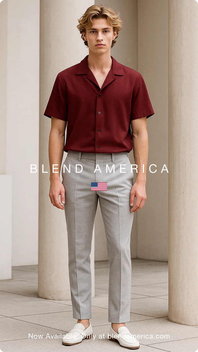 Men's Copper Red Hawaiian Shirt – Breezy Summer Vibes for Beach Days, Vacations & Luaus