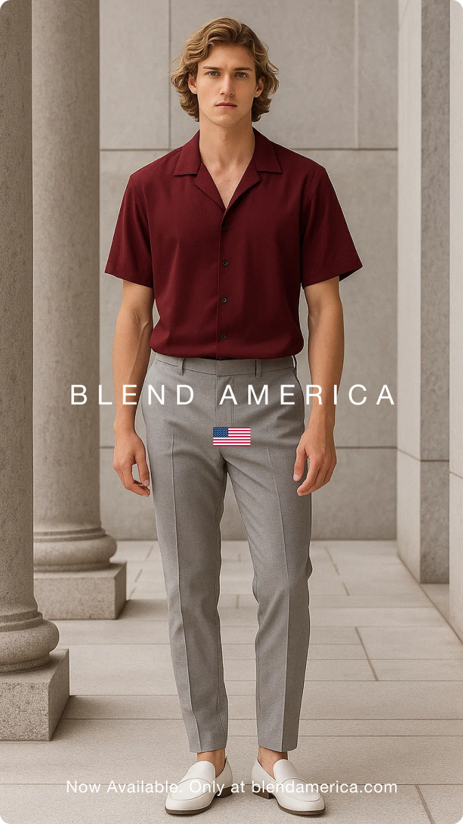 Men's Copper Red Hawaiian Shirt – Breezy Summer Vibes for Beach Days, Vacations & Luaus