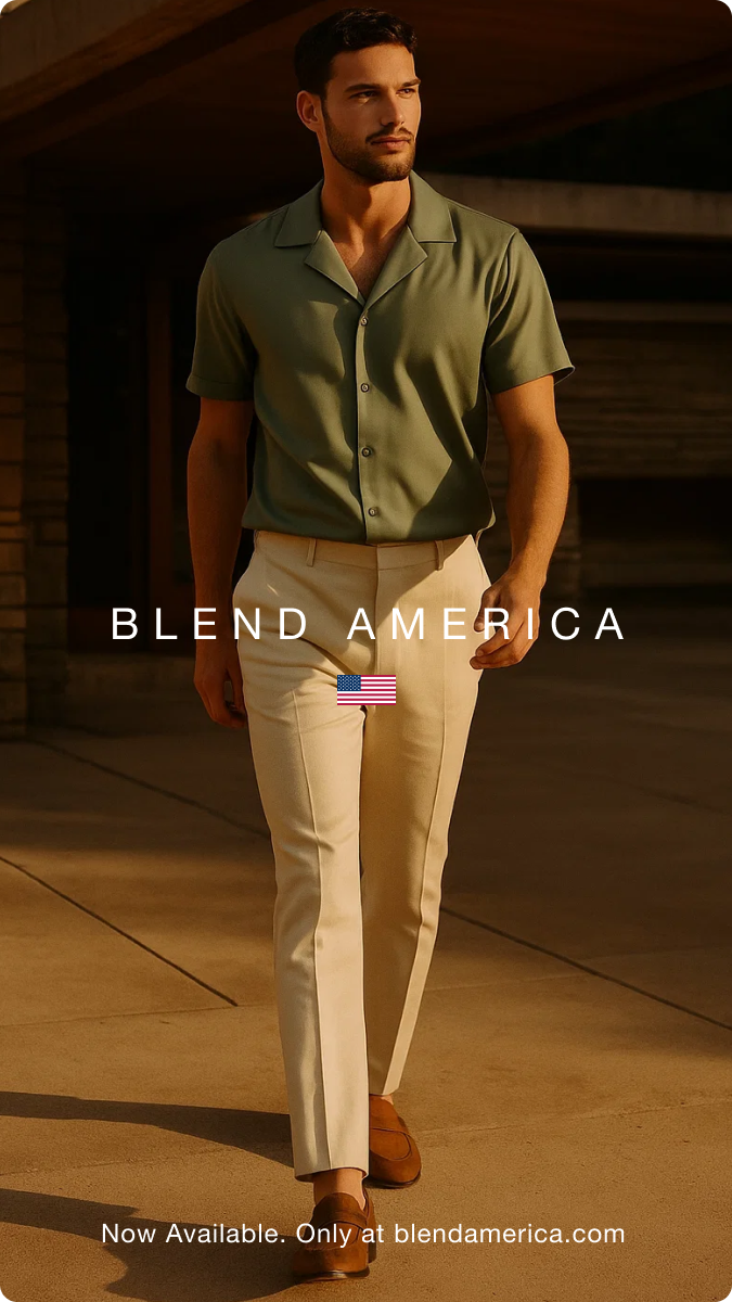 Men's Sage Green Hawaiian Camp Shirt – Breezy Summer Vibes for Beach Days, Vacations & Luaus