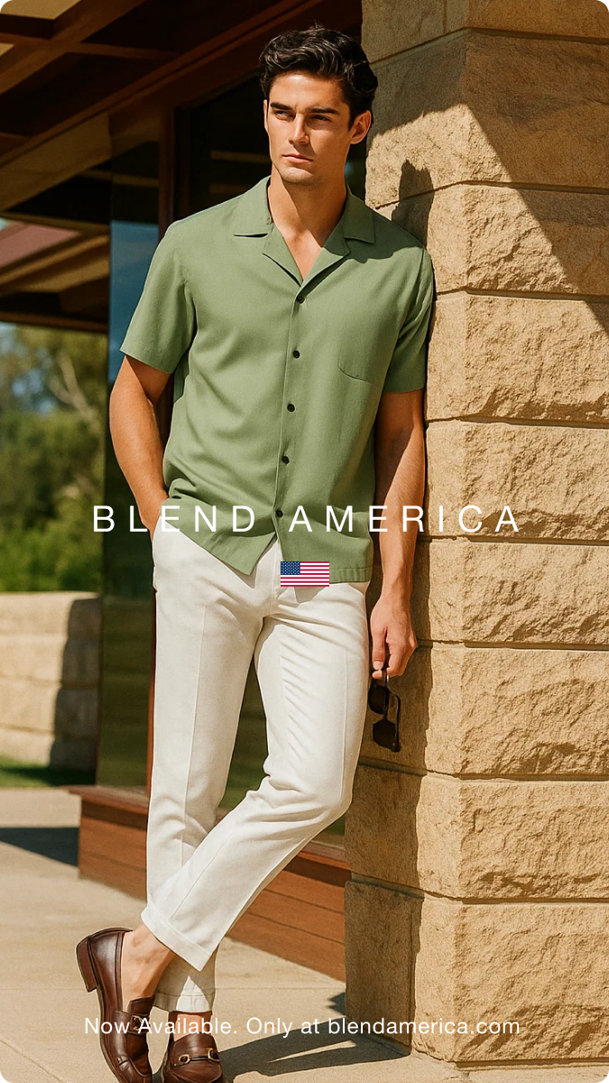 Men's Sage Green Hawaiian Camp Shirt – Breezy Summer Vibes for Beach Days, Vacations & Luaus