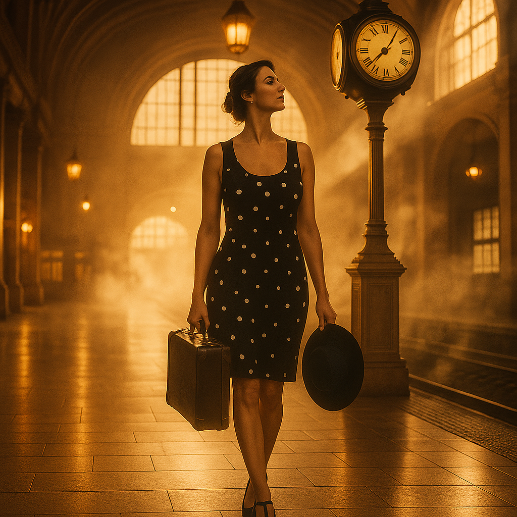 Chic Polka Dot Racerback Dress for Women - Perfect for Summer Outings and Casual Gatherings