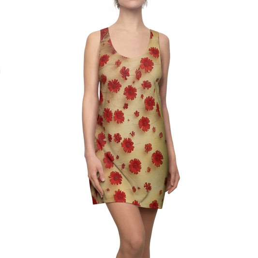 Floral Women's Racerback Dress - Perfect for Summer Celebrations