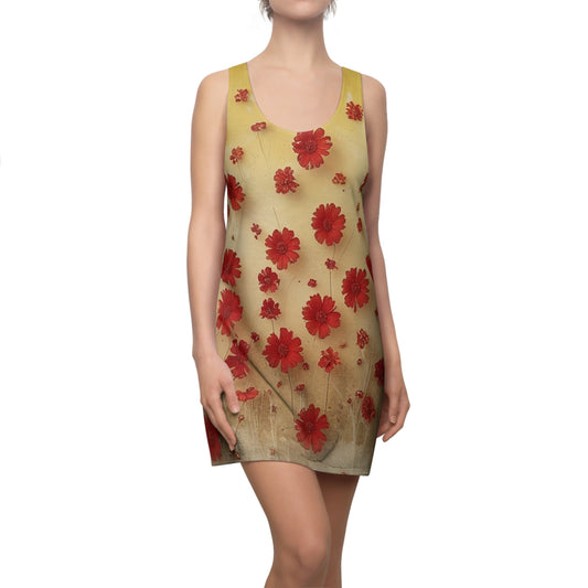 Floral Sunlit Racerback Dress - Perfect for Summer Outings