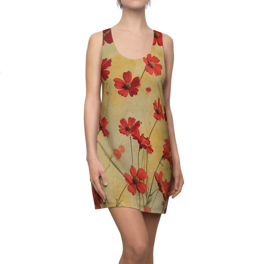 Floral Racerback Dress for Summer Outings