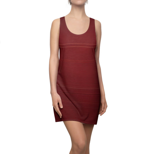 Red Line Elegance Racerback Dress
