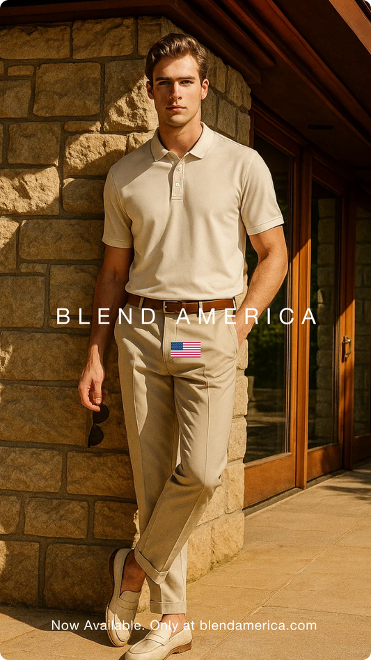 Stylish Polo Shirt - All-Over Print | Casual Outfit, Versatile Fashion