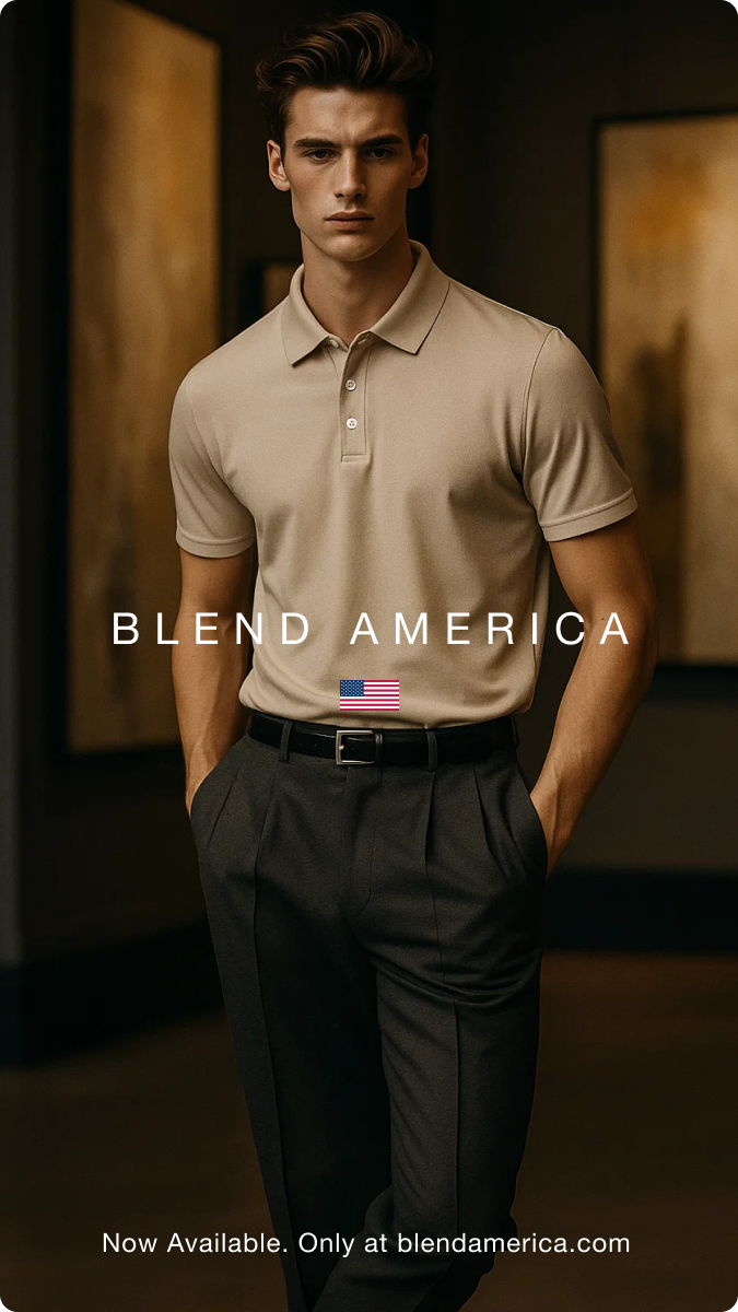 Stylish Polo Shirt - All-Over Print | Casual Outfit, Versatile Fashion