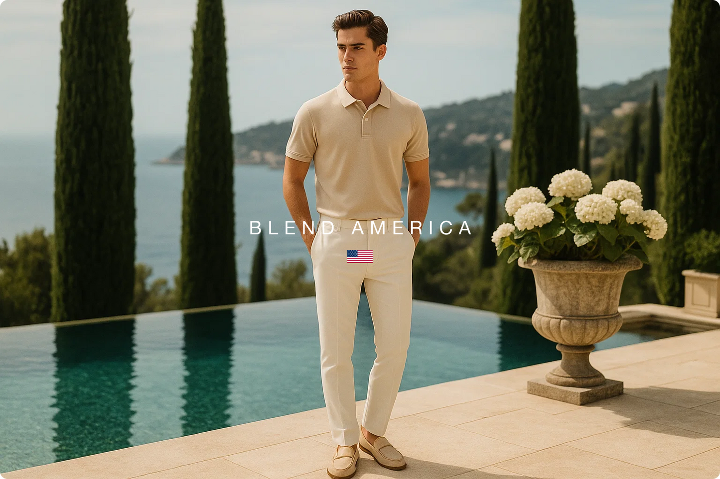 Stylish Polo Shirt - All-Over Print | Casual Outfit, Versatile Fashion