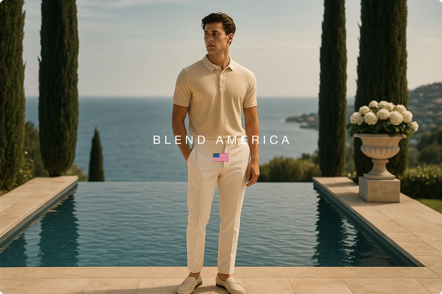Stylish Polo Shirt - All-Over Print | Casual Outfit, Versatile Fashion