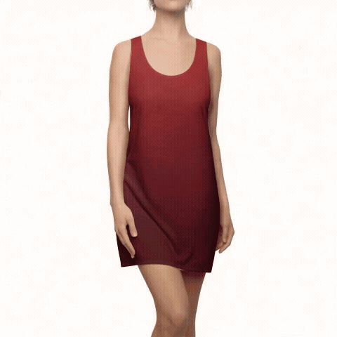 Chic Women's Racerback Dress for Summer Outings