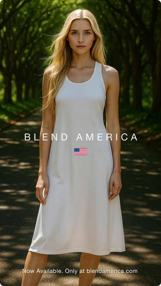 Summery Women's Racerback Dress | Perfect for Beach Days, Casual Outings, and Travel, Comfortable Summer Dress, Relaxed Fit Dress, [...]